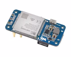 SIM7600G-H 4G HAT (B) for Raspberry Pi, LTE Cat-4 4G / 3G / 2G Support, GNSS Positioning, Global Band
