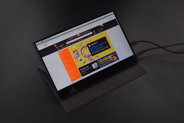 12.5" 4K IPS Touch Display Compatible with Raspberry Pi 4B