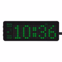 Electronic Clock for Raspberry Pi Pico, Accurate RTC, Multi Functions, LED Digits