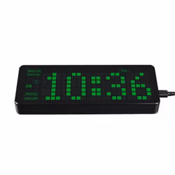 Electronic Clock for Raspberry Pi Pico, Accurate RTC, Multi Functions, LED Digits
