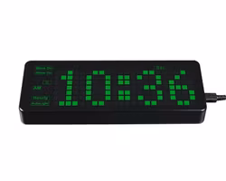 Electronic Clock for Raspberry Pi Pico, Accurate RTC, Multi Functions, LED Digits
