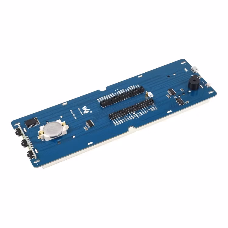 Electronic Clock for Raspberry Pi Pico, Accurate RTC, Multi Functions, LED Digits