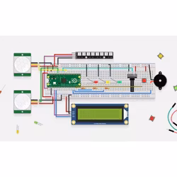 Raspberry Pi Pico Basic Kit, MicroPython Programming Learning Kit