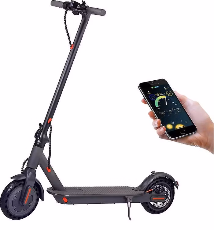 iEZway EZ6 Pro Electric Scooter vikbar med app kontroll