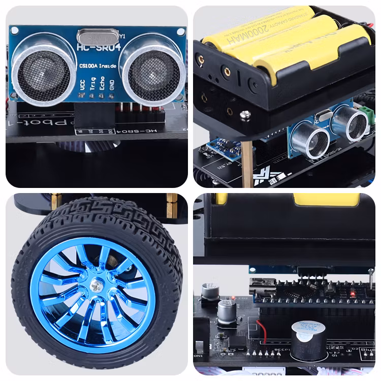 Mini Transport Robot Wireless Control Self Balancing Robot