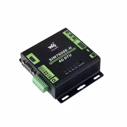 Industrial Grade SIM7600E-H 4G DTU, RS232/485/TTL to 4G LTE, GNSS, for EU