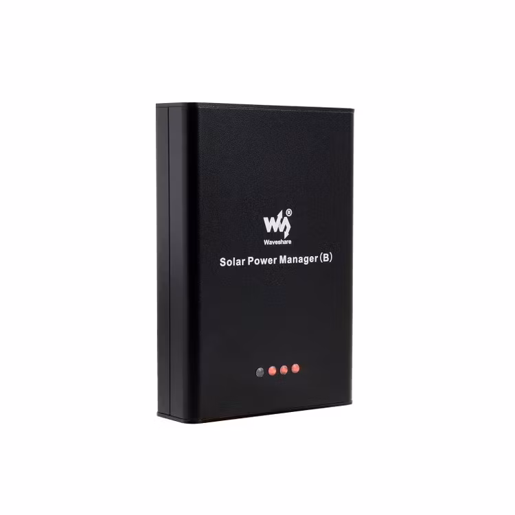 Solar Power Manager, Embedded 10000mAh Li-Po Battery, Supports 6V~24V Solar Panels