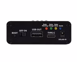 Solar Power Manager, Embedded 10000mAh Li-Po Battery, Supports 6V~24V Solar Panels