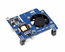 Power over Ethernet HAT (D) for Raspberry Pi 3B+/4B, 802.3af-compliant, Official case compatible