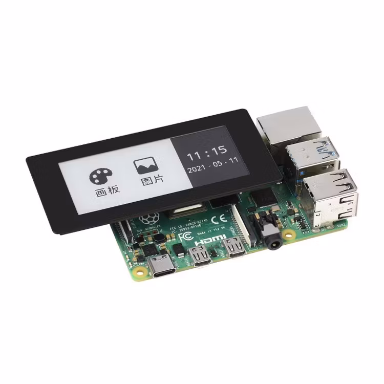 2.9inch Touch E-Paper E-Ink Display HAT for Raspberry Pi, 5-Points Capacitive Touch