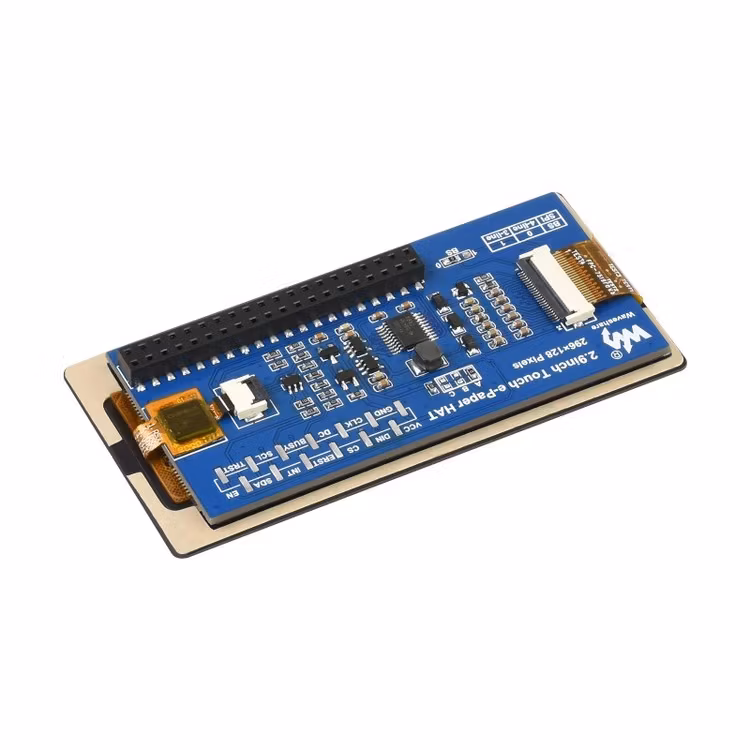 2.9inch Touch E-Paper E-Ink Display HAT for Raspberry Pi, 5-Points Capacitive Touch