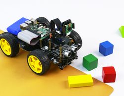 Raspbot AI Vision Robot Car with FPV camera for RPi5