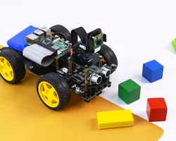 Raspbot AI Vision Robot Car with FPV camera for RPi5