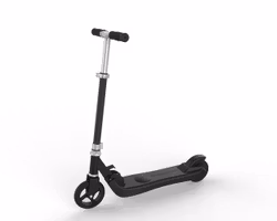 EZ-R5 elscooter för barn 100W vattentät vikbar