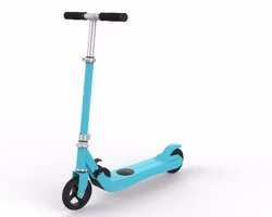 EZ-R5 elscooter för barn 100W vattentät vikbar