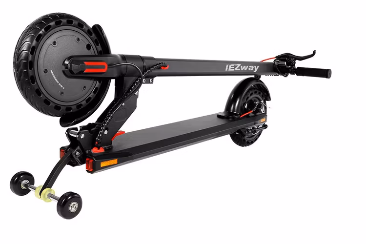 iEZway EZ3 300W Electric Scooter with two Auxiliary wheel