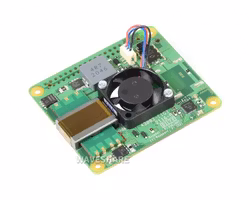 Raspberry Pi PoE+ HAT for Raspberry Pi 3B+/4B, 802.3af/at-compliant