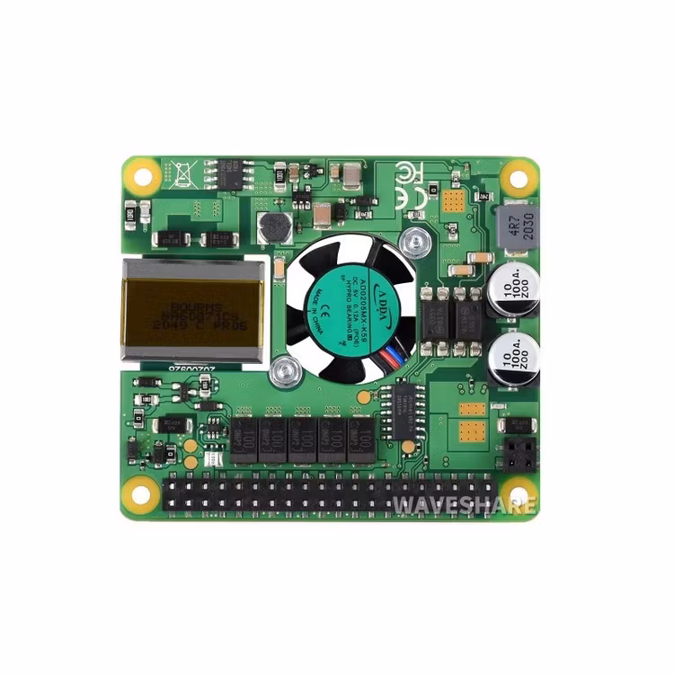 Raspberry Pi PoE+ HAT for Raspberry Pi 3B+/4B, 802.3af/at-compliant