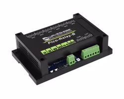 Industrial 8-Channel Relay Module for Raspberry Pi Pico, Multi Protection