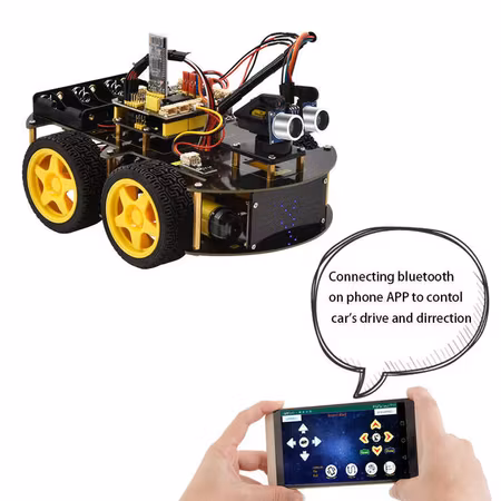 Keyestudio 4WD Multi BT Robot Car Kit V2.0
