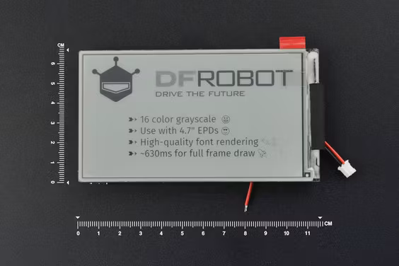 4.7" E-ink Screen for ESP32