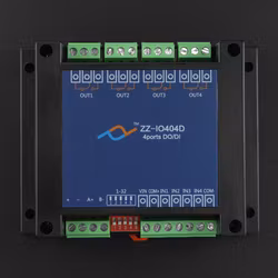 Industrial 4-Channel Relay Module adopts Modbus RTU protocol