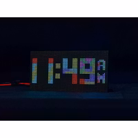 RGB Full-Color LED Matrix Panel, 64×32 Pixels, Adjustable Brightness