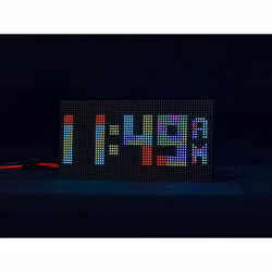RGB Full-Color LED Matrix Panel, 64×32 Pixels, Adjustable Brightness