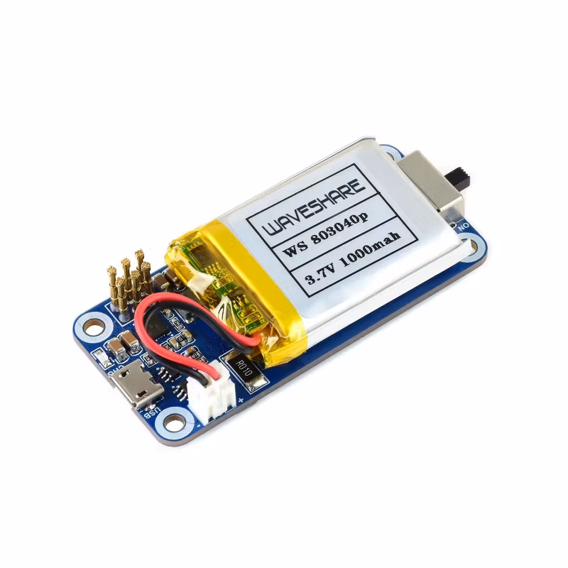 Raspberry Pi Zero WH Package F, with UPS Module and 1.3inch LCD Display