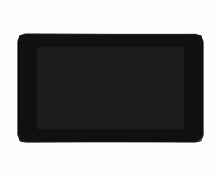 7inch Capacitive Touch IPS Display for Raspberry Pi, with Protection Case, 1024×600, DSI Interface