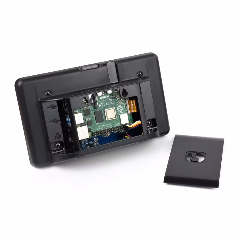 7inch Capacitive Touch IPS Display for Raspberry Pi, with Protection Case, 1024×600, DSI Interface