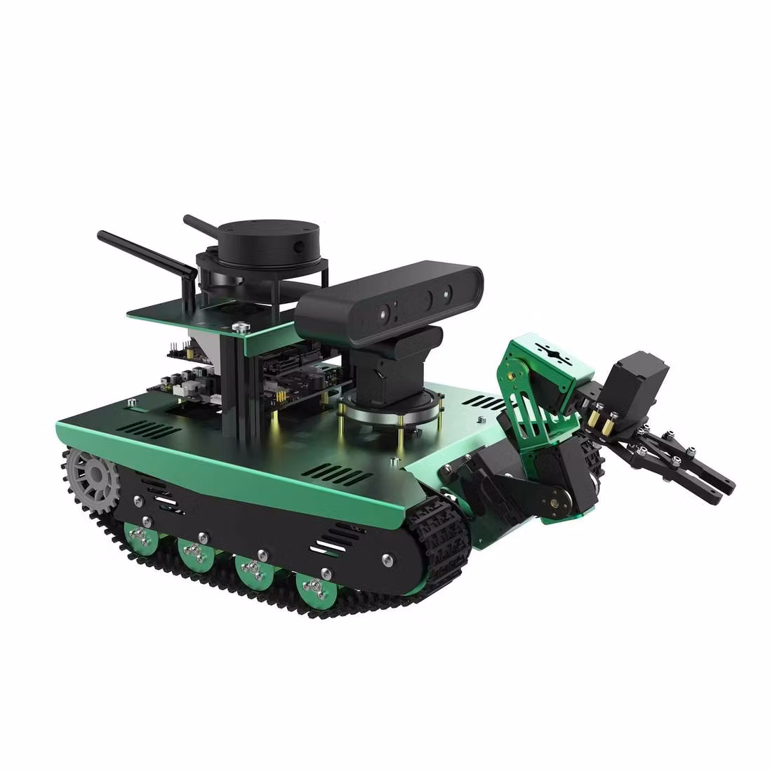 Yahboom ROS Transbot Robot Tank with  7 inch screen  and Lidar Depth camera  with Nvidia Jetson NANO 4GB B01