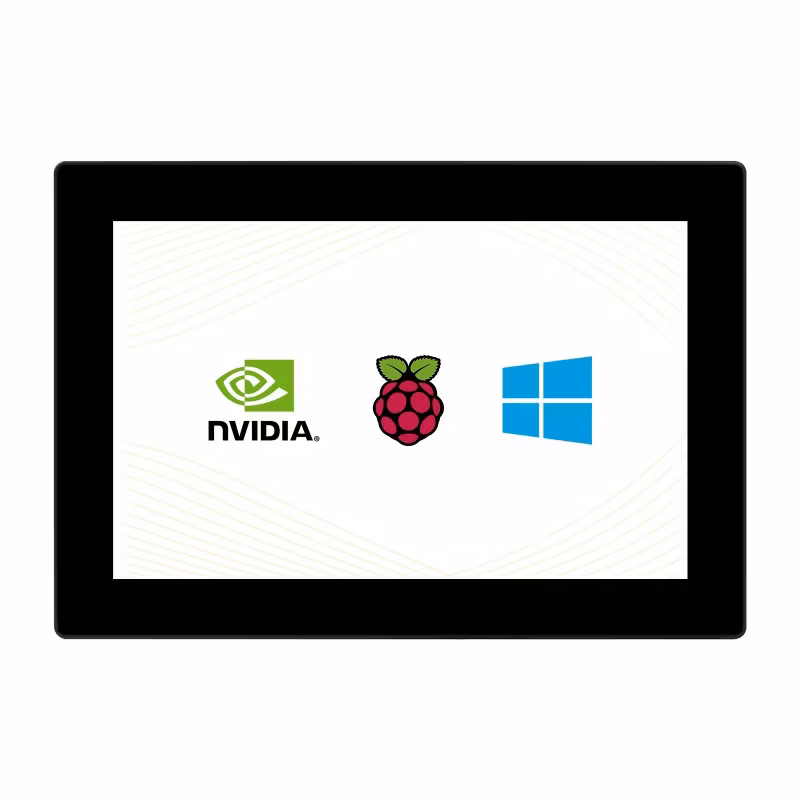 10.1inch HD Capacitive Touch Screen LCD (G), 1920×1200, HDMI, IPS, Fully Laminated Screen, Supports Raspberry Pi / Jetson Nano