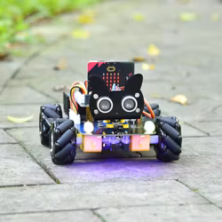 Keyestudio Micro:Bit V2 4WD Mecanum Wheel Robot Car Kit For Microbit STEM Toys Makecode & Python Programming