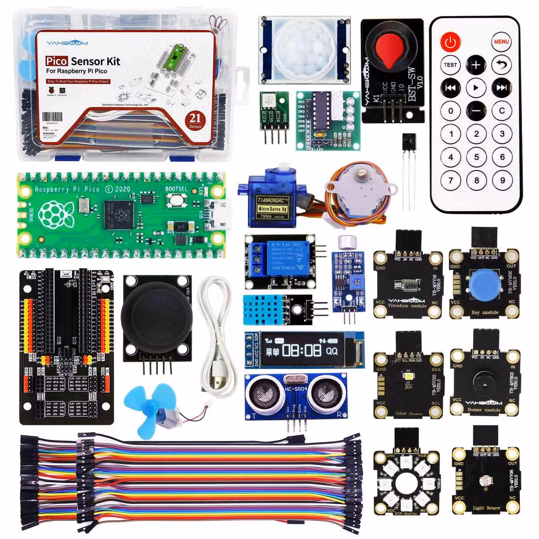 Yahboom sensor kit for Raspberry Pi Pico