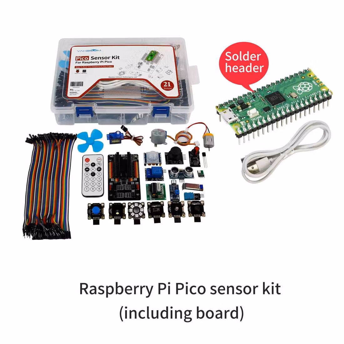 Yahboom sensor kit for Raspberry Pi Pico