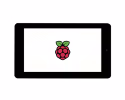 7inch Capacitive Touch Display for Raspberry Pi, with 5MP Front Camera, 800×480, DSI