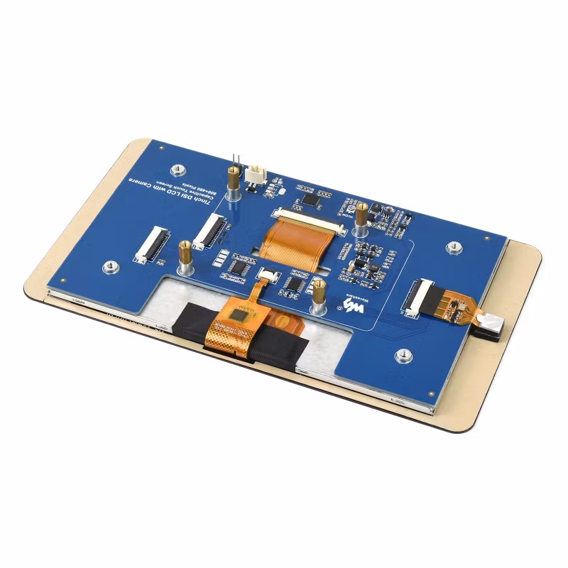 7inch Capacitive Touch Display for Raspberry Pi, with 5MP Front Camera, 800×480, DSI