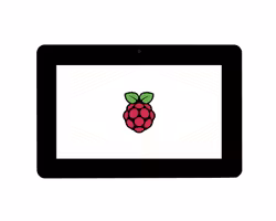 8inch Capacitive Touch Display for Raspberry Pi, DSI Interface, 800×480