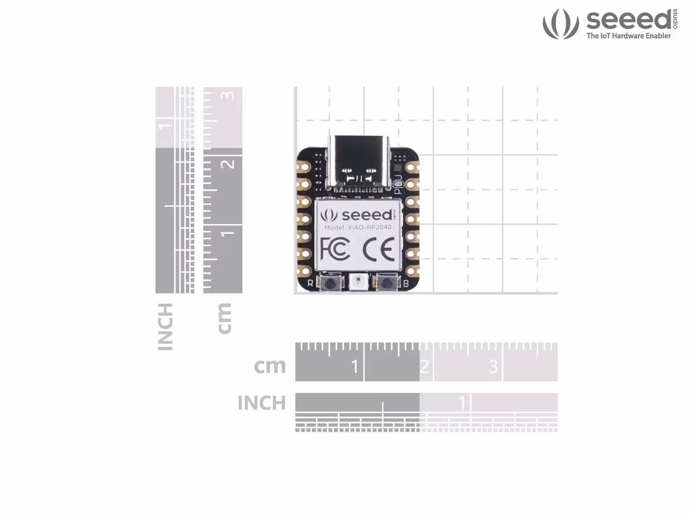 Seeed XIAO RP2040 - Supports Arduino, MicroPython and CircuitPython