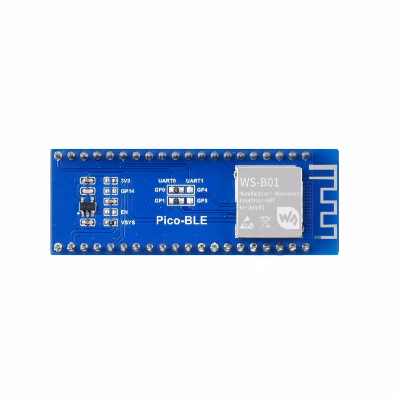 Dual-Mode Bluetooth Module for Raspberry Pi Pico, SPP  BLE, Bluetooth 5.1