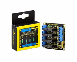 Keyestudio 4 Channel Solid State Relays Module for Arduino