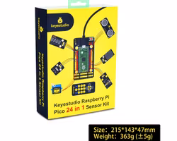 Keyestudio Raspberry Pi Pico 24 in 1 Sensor Learning Kit