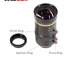 Arducam 8-50mm C-Mount Zoom Lens for IMX477 Raspberry Pi HQ Camera