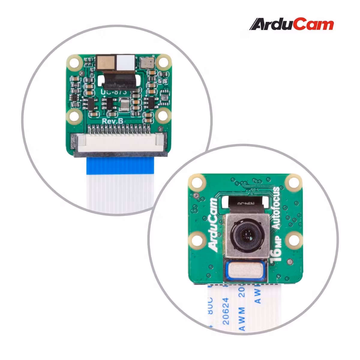 Arducam IMX519 autofocus camera module 16MB for Raspberry Pi