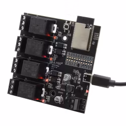 TTGO T-Relay ESP32 Chip DC 5V 4 Groups Relay 4MB Flash IoT Relay Suport WiFi Bluetooth