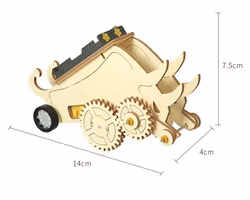 Educational Robot Kit DIY 3D Wooden Puzzle