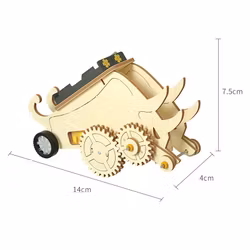 Educational Robot Kit DIY 3D Wooden Puzzle