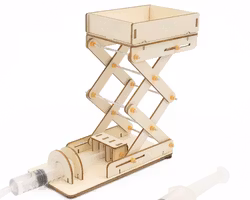 Hydraulic Wooden Lifts Educational Toys