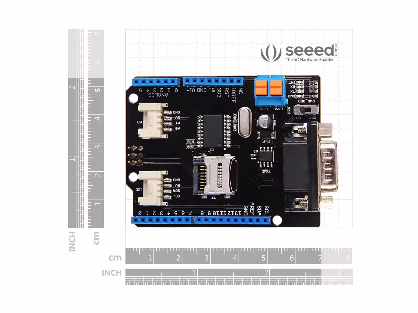 CAN-BUS Shield V2 adopts MCP2515 and MCP2551